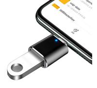 USB Adapter - Otğ Type-C Adapter | USB 3.0 Compatible | Aluminum LED Flashing, High Speed 5Gbps, Driver-Free, Compatible Keyboard, Mouse, USB Stick, Smartphone, Tablet