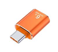 USB Adapter - Type C Converter, Compact Aluminum Alloy Design, Portable Small Size With USB 3.1 Female Port | Connect Mouse Keyboard Game Controller Export Photos Videos For Phones Tablets