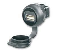 USB ADAPTOR, 2.0 TYPE A-TYPE A, IP65, USB Connectors & Adapters | 1018840000