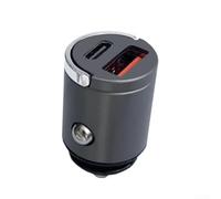 USB and PD Enabled Car Charger with 100W Total Output and Hidden Installation Compatibility for Standard Automotive Use
