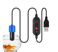USB Aquarium Heater 15W - Compact Submersible Heater | Adjustable Betta Tank Heater Constant Heat Energy Efficient Fresh Water Safe