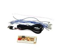 USB Arcade Joystick Circuit Board DIY Board PC Joystick Control Small Card Chip Fighting Machine Game Console Joystick (5P with 4.8 mm)