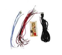 USB Arcade Joystick Circuit Board DIY Board PC Joystick Control Small Card Chip Fighting Machine Game Console Joystick (4.8 mm with 2.8 mm)