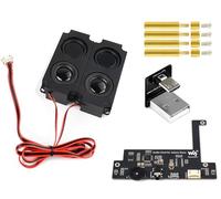 USB Audio Codec for Jetson Nano, USB Sound Card, Driver-Free, Plug and Play, Support Recording and Playback, Built-in Microphone and Speaker Header