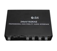 USB Audio Interface,48V Power DSP Effect Streaming Audio Mixer,24 Bit 192KHZ Sound Interface for Live Broadcast