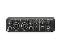 USB Audio Interface, USB Audio Interface for PC, 24-bit/192kHz Audio Mixer, Microphone Preamplifier, for Live Streaming, Recording Production, Professional Recording, Personal Recording.