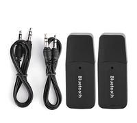 USB Audio Receiver Adapter Bluetooth 4.0 Stereo AUX Output | Hands free calling through AUX Audio Receiver in cars during music playback with plug and play support