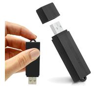 USB Audio Recorder 288 Hours | Digital Voice Note-Taker for Meetings, Lectures & Memos | Long Battery Life | Hands-Free & Continuous Recording | Plug & Play USB File Transfer