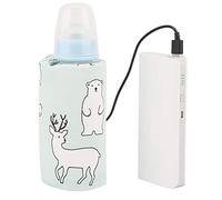 USB Baby Bottle Warmer, Bag Portable Milk Bottle Warmer Heating Warmer Baby Insulation Thermostat Milk Food Thermal Warmer Bag Bottle Warmer Heater (Bear)
