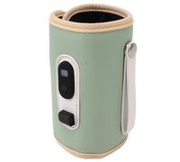 USB Baby Bottle Warmer, Portable Car Travel Heating Milk Bottle Warmer Foldable with Intelligent 5 Step Temperature Adjustment, Small Heat Keeper for Milk, Coffee and Hiking