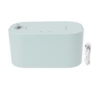 USB Baby Wipe Warmer, Temperature Adjustment Portable Wipe Heater Dispenser with Top Heating Plate, Suitable for Most Wipes on The Market, Powered by 5V USB Interface (Green)