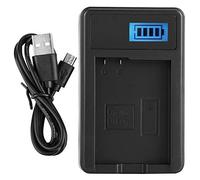 USB Battery Charger Replacement for Nikon,EN-EL14 Battery Charger with LCD Display Replacement for Nikon D5100/D3100/D3200/D3300/Coolpix