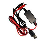 USB Battery Eliminator for 2x AA AAA Batteries USB 5V to 3V Step-down Cable