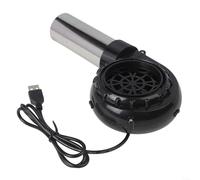 Usb Bbq Blower Adjustable Stainless Steel Air Duct For Outdoor Camping Grilling Fire Ignition(Non-adjustable)