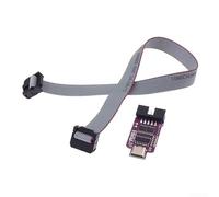 USB Blaster Downloader, Fast Programming Cable for CPLD FPGA Stratix for Cyclone MAX Series, Supports AS PS for JTAG Modes