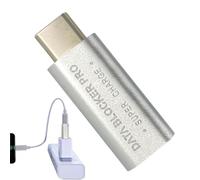 USB Blocker - Data Protection Defender USB Adapter for Mobile Phone, Tablet and PC | Secure Condom for Notebook, Laptop and Charge Connection - Data Blocker for Public Use, Travel and