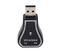 USB Bluetooth 5.0 Adapter, Bluetooth Transmitter Receiver RGB Ambient Light Wireless Audio Adapter Noise Reduction, for Computers, Pen Computers, Home Stereos, Headphones