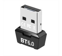 USB Bluetooth 6.0 Adapter BT6.0 Dongle Music Audio Receiver Transmitter for Keyboard Mouse Headphone Speaker