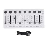 USB Bluetooth Midi Controller Mixer Wire Less Midi Mixing Console 360 Degree Rotating Encoders Keyboard 8 Push Buttons 43 Control Keys 8 Knobs