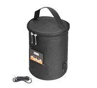 Usb Bottle Insulation Cover,Portable Adjustable Full Milk Warmer Multifunctional Wet Wipes Insulation Bag For Heating Food Round Milk Warmer