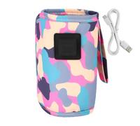 USB Bottle Warmer | Three Temperature Adjustable Car Travel Bottle Warm Bag | Nursing Warmer Pouch for Driving Camping, Travel Care