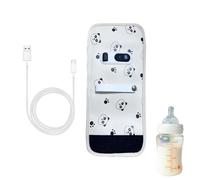 USB Bottle Warmer - Waterproof Thermostat Bottle with LCD Display, Quick Charge Bottle Keep Warm | Anti Scalding Milk Bottle Thermal Bag, Feeder Insulation Bag for Home, Travel, Camping