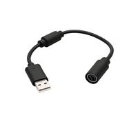 USB Breakaway Cable for Xbox 360, Replacement Adapter for Xbox 360 Controller Compatible with Logitech G920 Steering Wheel, Fast Data Transmission Replacement Accessory for Game Controller