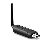 USB BT 5 0 Audio Transmitter with External Antenna Support Connecting 2 Devices AUX Input APTX HD LL Plug N Play Hi-Fi Low Latency 1 Key Dual Methods