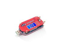 USB Buck Boost Voltage Converter, 15W LCD Upgraded Power Module Supporting Fast Charging QC 2.0, QC 3.0, FCP, SCP, AFC. It is a Portable Voltage Regulator Suitable for Small Electronic Projects.