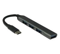 USB-C 3.1 hub with 1 USB 3.0 port and 3 USB 2.0 ports.Connect multiple devices quickly and efficiently.Great for expanding the connectivity of your laptop or PC.