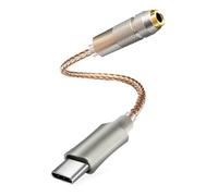 USB C 3.5mm Decoding Digital Hearing Decoding with Earphone Amplifier for Mobile Devices and Tablets