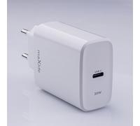 USB-C 30W PD QC Ultra Fast Mains Power supply, White