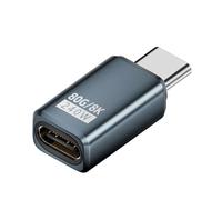 USB C Adapter 240W 80Gbps 8K Video Output For Laptops Tablets Phones With Real Time Power Display
