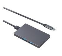 USB C Adapter 6 In 1 With USB3.0x2 5Gbps Fast Charging Station Multiport Type C Adapter For Type C Laptops Tablets