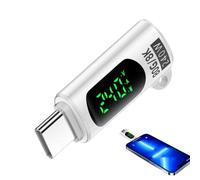 USB C Adapter - Digital Display USB C Adapter | PD 240W Fast Charger | 80Gbps High Speed Data Transfer, Ušb 4.0 .0, Full Function, Real-Time Charging Monitoring, For PC Laptop Tablet Phone