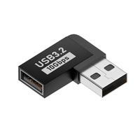 USB C Adapter - Right Angle USB C Male to Female Extender 240w, Usb4 Type C 40gbps Connector, USB Extender Connector 8k &60hz Compatible for Maccbook, ipd, Queest, steam dck