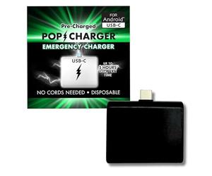 USB-C Android Power Bank Fast Charging Pop Charger - Travel Essentials Phone Charger, Perfect for Power Outages & Storms, Up to 5 Hours Talk Text Time, Ideal for Traveling & Outings