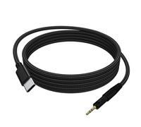 USB C ATH-M50x Headphone Audio Cable Aux Cord Compatible with Audio Technica ATH-M50x, ATH-M40x, ATH-M70x, ATH-M60x Headphones Works with Samsung Galaxy S24 S23, iPad Pro, iPhone 16/15 Pro Max Plus