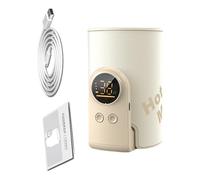 USB C Baby Bottle Warmer with Intelligent Temperature Control for Travel Parents 6-Gear Adjustable Milk Bottle Sleeve Toddler Feeding Accessories