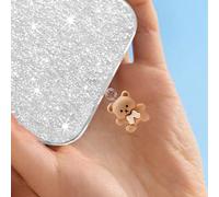 USB C Bust Plug - Type C Plug Cover Cute Cartoon C, Adorable Silicone Mobile Phone Port Protector | Funny Dust Plug, Dustproof Pendants for ad