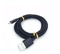 USB C Cable, [1-Pack/1M] Type C Cable - Nylon double Braided USB C Sync High Speed Charging for Blackview A90 A80 Pro BV5900 BV5500 Pro BV9100 BV9500 Plus BV9700 BV9800 BV9900E BV6300Pro (BLACK)