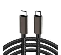USB C Cable 100W USB C To USB C Cable 0.5M, 20Gbps USB Type C 3.2 Gen2 20V/5A Fast Charging Cables, 4K@60Hz Video Transmission For Thunderbolt 3 iPhone MacBook Samsung Galaxy Huawei and More