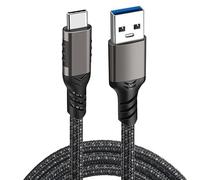 USB C Cable 1M 10Gbps USB3.2 Gen2 Data Cable Type C Android Auto QC3.0 3.1A USB A to C Quick Charger for Samsung Note20 Galaxy S23/S22/S21 Galaxy Z Flip 5 Pixel 8 Pro