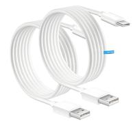 USB C Cable [2 Pack] 6.6ft/2M, USB Type C Cable Fast Charge 10A 120W SUPERVOOC for realme GT 6 6T 7 Pro 11 Pro+ 5G, Flash Charging for Oppo Find X7 X5 N5 Reno10 Pro+ 5G, for OnePlus 13 Nord 4 12