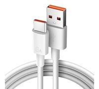 USB C Cable 6A Fast Charging 120W Max Turbo Charge for Xiaomi, Redmi, Poco, Black Shark. 120W Turbo Charge for Xiaomi. Cavo USB C Hyper Charge, 67W 6A Mi Turbo for Xiaomi, Redmi, POCO, Black Shark