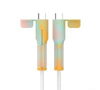 USB C Cable Strain Relief Sleeve in Silicone Material Designed to Protect Connector Junctions on USB C Charging Wires (Camouflage)