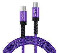 USB C Cable, USB Type C Charging Cable for Android, 240W Super Fast Type C Charger Braided Cable Compatible with Motorola Moto G Play 2026 G Stylus 5G Razr 60 Ultra Razr+ 2025 Edge 60 Stylus Fusion