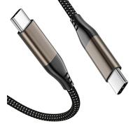 USB C Cable,USBC to USBC Cable for iPhone 16 15 Pro Max Plus Charger Cord, 100W C to C Phone Charger for Samsung Z Flip 7/S25/S24,Fast Charging for iPad MacBook Air (3FT)
