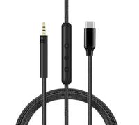 USB C Cable with Mic for Momentum 4, Type C Cord for Sennheiser Momentum 5 4 3 2 1 HD, Epos ADAPT MB 360 361 UC MS, HD 4.30 4.40BT 4.50BTNC 350BT 400S 450BT 458BT Headphones ( Not for Computer! )
