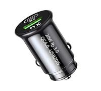 USB C Car Charger 40W PD Fast USB and QC 4.0 Dual Port Car Charger Cigarette Lighter Compatible with iPhone 15Pro/14/13 Samsung S24/S23/S22 and more